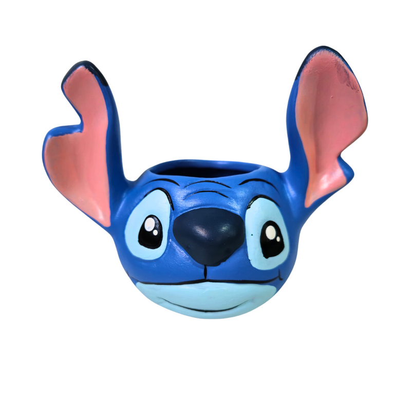 Stitch Vaso de Cerâmica