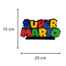 Display Decorativo Mario Bros e Outros Personagens em MDF