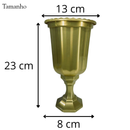 Vaso de Plástico Desmontável 23x8x13cm