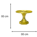 Boleira Mini Cake De Plástico Desmontável