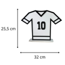 Display Camisa de Futebol – Decoração Temática para Festas e Ambientes Esportivos