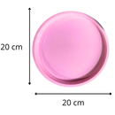 Bandeja Redonda de Plástico 20cm