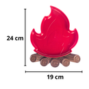 Kits Festa Junina Fogueiras e Milhos, Cacto de Plástico