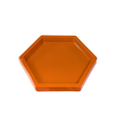 Mini Bandeja Decorativa Sextavada 17x17cm