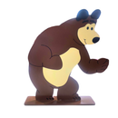 Display MDF Marcha e o Urso