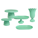 Kit de Decoração para Mesa de Festa – Bandejas e Vaso
