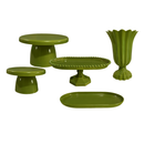 Kit de Decoração para Mesa de Festa – Bandejas e Vaso