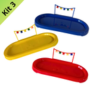 Kit Bandeja Plástica São João – Decoração Festa Junina