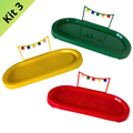 Kit Bandeja Plástica São João – Decoração Festa Junina