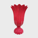 Vaso Plástico Pontas Ondulado 19x8cm cima 12cm