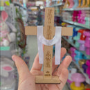 Cruz de Páscoa em MDF com a faixa “Foi por amor”